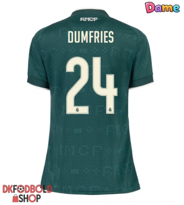 Real Madrid Denzel Dumfries #24 Udebanetrøje Dame 2026-27 Kort ærmer Real Madrid Denzel Dumfries #24 Udebanetrøje Dame 2026-27 Kort ærmer